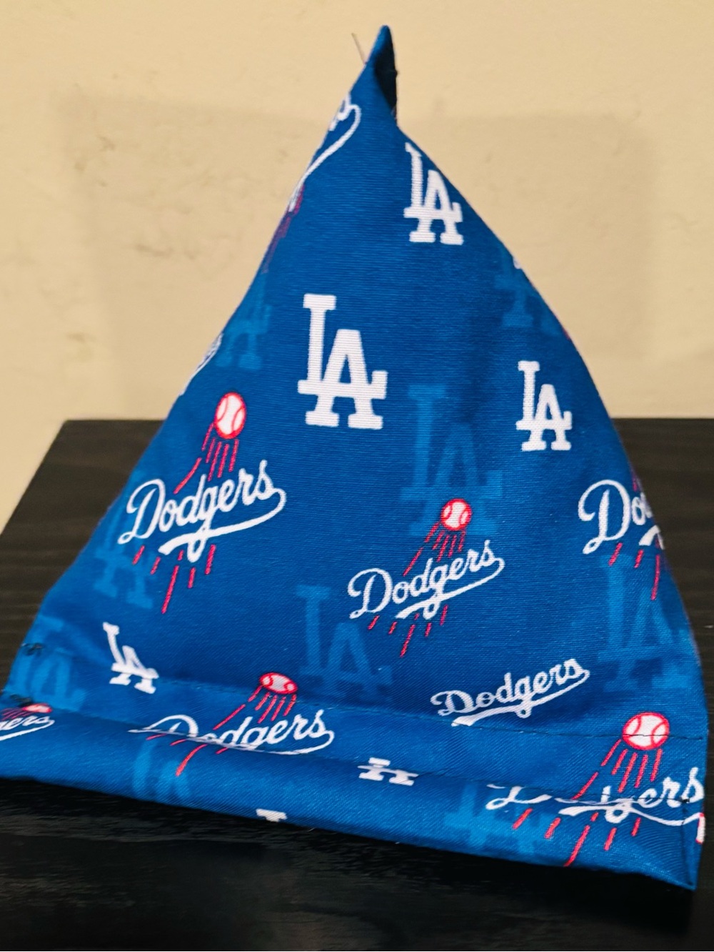 Los Angeles Dodgers Phone Holder Phone Pillow  Handmade One of a Kind